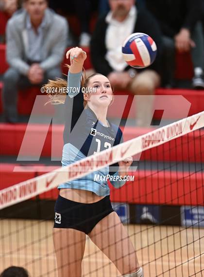 Thumbnail 2 in Marymount @ Redondo Union (CIF State Open Division Playoffs) photogallery.