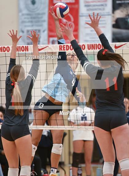 Thumbnail 2 in Marymount @ Redondo Union (CIF State Open Division Playoffs) photogallery.
