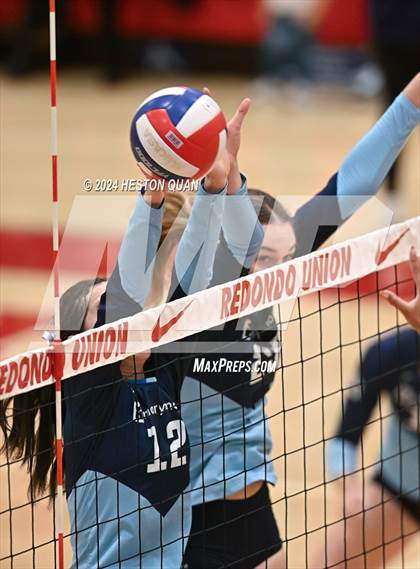 Thumbnail 3 in Marymount @ Redondo Union (CIF State Open Division Playoffs) photogallery.