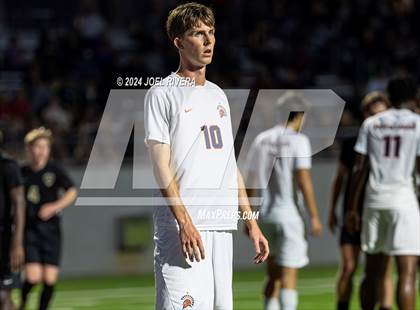 Thumbnail 2 in Seven Lakes vs Jordan (UIL Soccer 6A Region 3 & 4 Regional Quarters) photogallery.