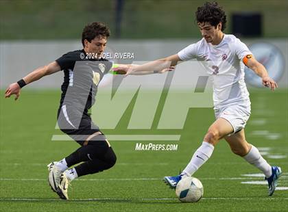 Thumbnail 2 in Seven Lakes vs Jordan (UIL Soccer 6A Region 3 & 4 Regional Quarters) photogallery.