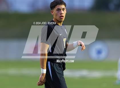 Thumbnail 3 in Seven Lakes vs Jordan (UIL Soccer 6A Region 3 & 4 Regional Quarters) photogallery.