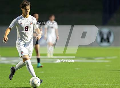 Thumbnail 2 in Seven Lakes vs Jordan (UIL Soccer 6A Region 3 & 4 Regional Quarters) photogallery.