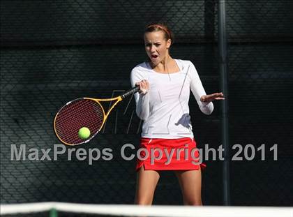 Thumbnail 3 in Chico vs. St. Francis (CIF NorCal Team Tennis Championships) photogallery.