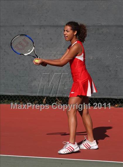 Thumbnail 3 in Chico vs. St. Francis (CIF NorCal Team Tennis Championships) photogallery.