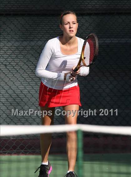 Thumbnail 1 in Chico vs. St. Francis (CIF NorCal Team Tennis Championships) photogallery.