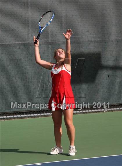 Thumbnail 1 in Chico vs. St. Francis (CIF NorCal Team Tennis Championships) photogallery.