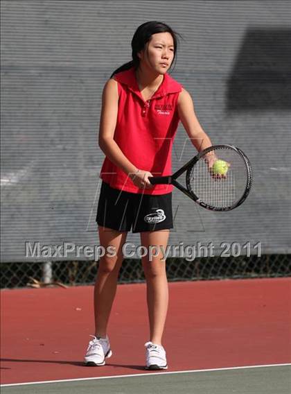Thumbnail 3 in Chico vs. St. Francis (CIF NorCal Team Tennis Championships) photogallery.