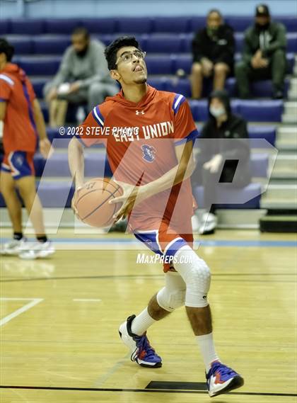 Thumbnail 1 in East Union @ Burbank (CIF SJS D3 1st round Playoff) photogallery.
