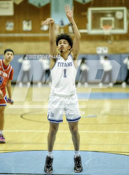 Thumbnail 2 in East Union @ Burbank (CIF SJS D3 1st round Playoff) photogallery.
