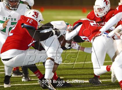 Thumbnail 2 in Bullard vs. Tatum (UIL 4A Bi-District Playoff) photogallery.