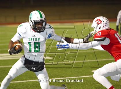 Thumbnail 2 in Bullard vs. Tatum (UIL 4A Bi-District Playoff) photogallery.