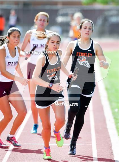 Thumbnail 1 in NIAA Northern League Track & Field Championships 1A, 2A, 3A (Girls 3200m Relay) photogallery.