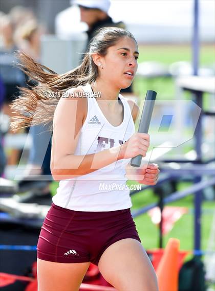 Thumbnail 3 in NIAA Northern League Track & Field Championships 1A, 2A, 3A (Girls 3200m Relay) photogallery.