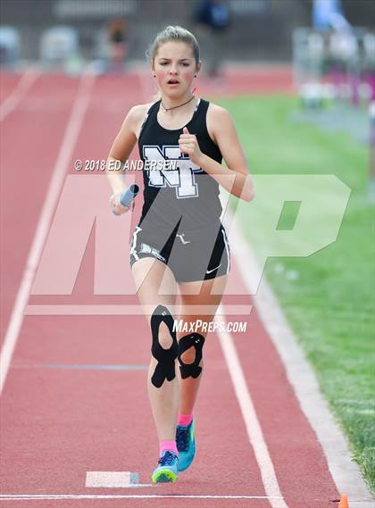 Thumbnail 2 in NIAA Northern League Track & Field Championships 1A, 2A, 3A (Girls 3200m Relay) photogallery.