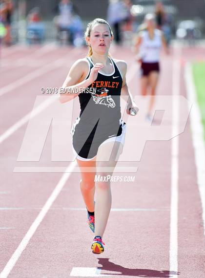 Thumbnail 3 in NIAA Northern League Track & Field Championships 1A, 2A, 3A (Girls 3200m Relay) photogallery.