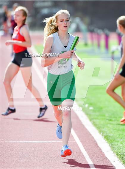 Thumbnail 3 in NIAA Northern League Track & Field Championships 1A, 2A, 3A (Girls 3200m Relay) photogallery.