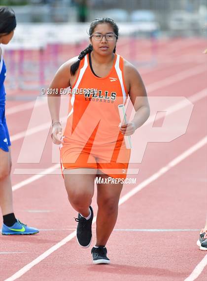 Thumbnail 1 in NIAA Northern League Track & Field Championships 1A, 2A, 3A (Girls 3200m Relay) photogallery.