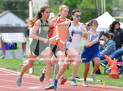 Thumbnail 2 in NIAA Northern League Track & Field Championships 1A, 2A, 3A (Girls 3200m Relay) photogallery.