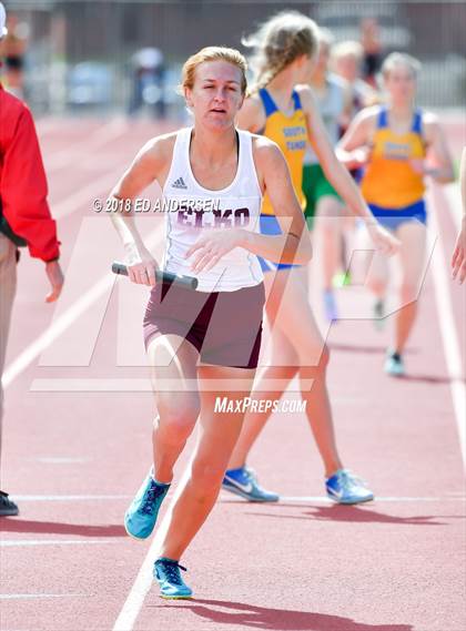 Thumbnail 3 in NIAA Northern League Track & Field Championships 1A, 2A, 3A (Girls 3200m Relay) photogallery.