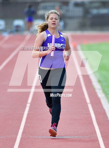 Thumbnail 3 in NIAA Northern League Track & Field Championships 1A, 2A, 3A (Girls 3200m Relay) photogallery.