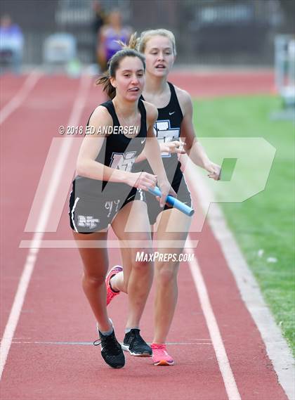 Thumbnail 3 in NIAA Northern League Track & Field Championships 1A, 2A, 3A (Girls 3200m Relay) photogallery.