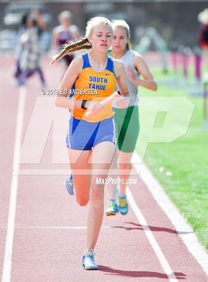 Thumbnail 2 in NIAA Northern League Track & Field Championships 1A, 2A, 3A (Girls 3200m Relay) photogallery.