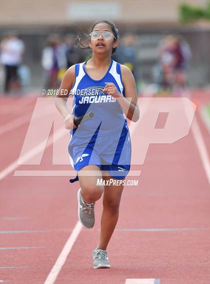 Thumbnail 2 in NIAA Northern League Track & Field Championships 1A, 2A, 3A (Girls 3200m Relay) photogallery.