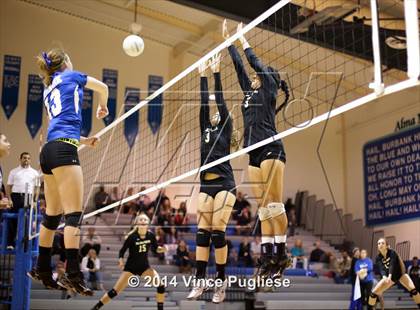 Thumbnail 1 in Xavier Prep @ Burbank (CIF SS Playoffs) photogallery.