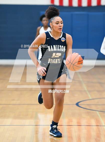 Thumbnail 2 in Hamilton Heights Christian Academy vs. Life Center Academy (Nike Tournament of Champions)  photogallery.
