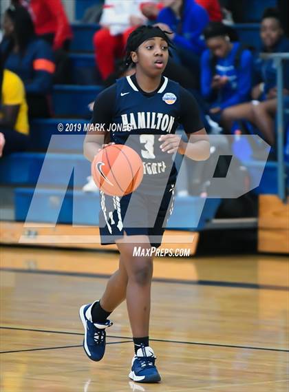 Thumbnail 3 in Hamilton Heights Christian Academy vs. Life Center Academy (Nike Tournament of Champions)  photogallery.