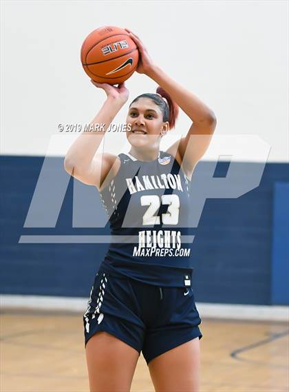 Thumbnail 3 in Hamilton Heights Christian Academy vs. Life Center Academy (Nike Tournament of Champions)  photogallery.