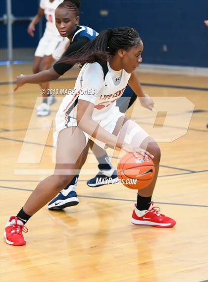 Thumbnail 3 in Hamilton Heights Christian Academy vs. Life Center Academy (Nike Tournament of Champions)  photogallery.