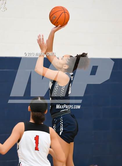 Thumbnail 1 in Hamilton Heights Christian Academy vs. Life Center Academy (Nike Tournament of Champions)  photogallery.