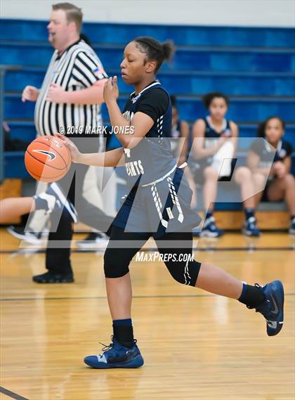 Thumbnail 1 in Hamilton Heights Christian Academy vs. Life Center Academy (Nike Tournament of Champions)  photogallery.