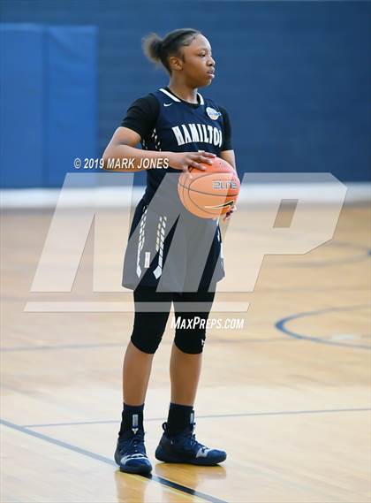Thumbnail 1 in Hamilton Heights Christian Academy vs. Life Center Academy (Nike Tournament of Champions)  photogallery.