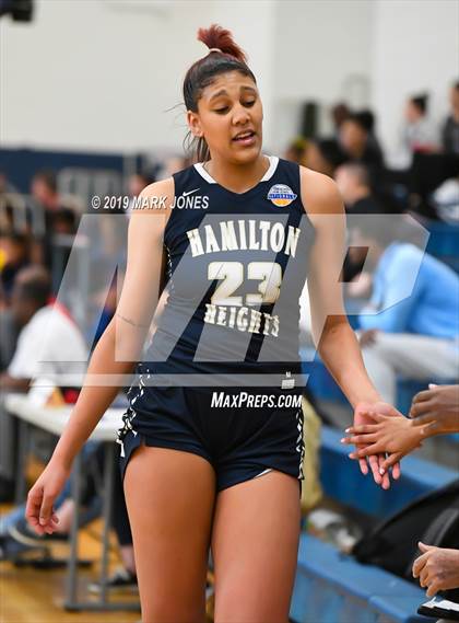 Thumbnail 1 in Hamilton Heights Christian Academy vs. Life Center Academy (Nike Tournament of Champions)  photogallery.