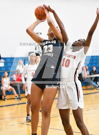 Thumbnail 3 in Hamilton Heights Christian Academy vs. Life Center Academy (Nike Tournament of Champions)  photogallery.