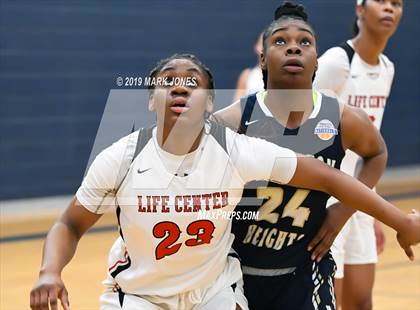 Thumbnail 2 in Hamilton Heights Christian Academy vs. Life Center Academy (Nike Tournament of Champions)  photogallery.
