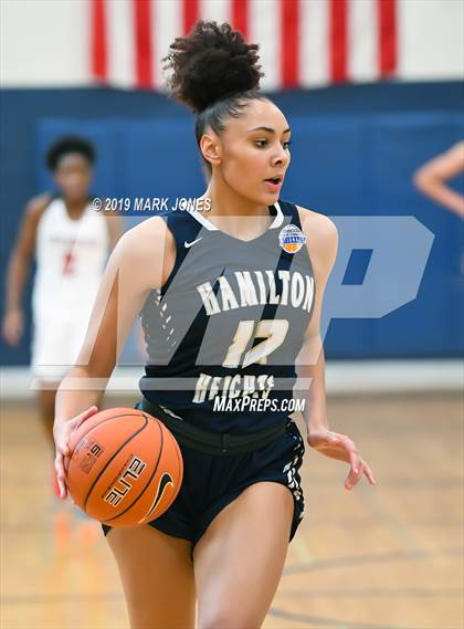Thumbnail 2 in Hamilton Heights Christian Academy vs. Life Center Academy (Nike Tournament of Champions)  photogallery.