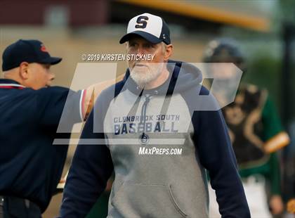 Thumbnail 2 in Lane Tech vs Glenbrook South (IHSA Sectional Semifinal) photogallery.