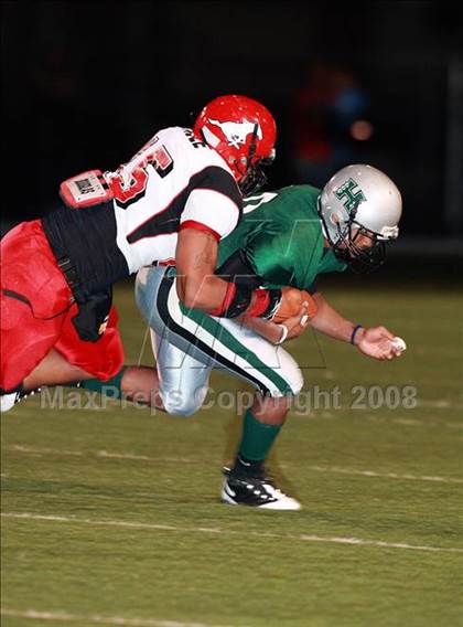 Thumbnail 2 in North Shore vs. Hightower (Texas 5A D1 Area Playoff) photogallery.