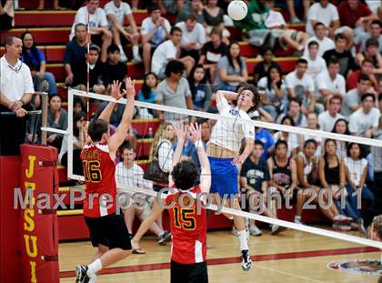 Thumbnail 3 in Rocklin vs. Jesuit (CIF SJS D1 Final) photogallery.
