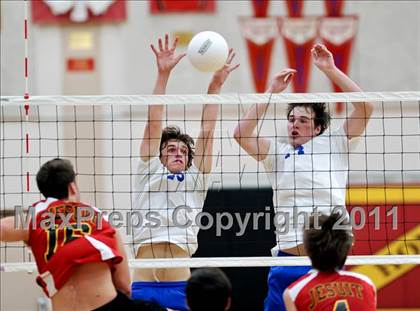Thumbnail 2 in Rocklin vs. Jesuit (CIF SJS D1 Final) photogallery.