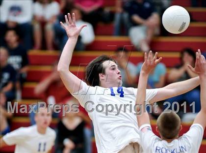 Thumbnail 1 in Rocklin vs. Jesuit (CIF SJS D1 Final) photogallery.