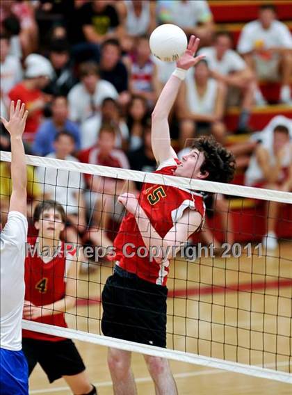 Thumbnail 3 in Rocklin vs. Jesuit (CIF SJS D1 Final) photogallery.