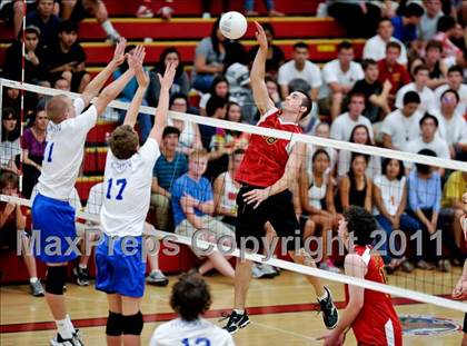 Thumbnail 1 in Rocklin vs. Jesuit (CIF SJS D1 Final) photogallery.