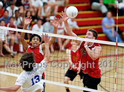 Thumbnail 1 in Rocklin vs. Jesuit (CIF SJS D1 Final) photogallery.