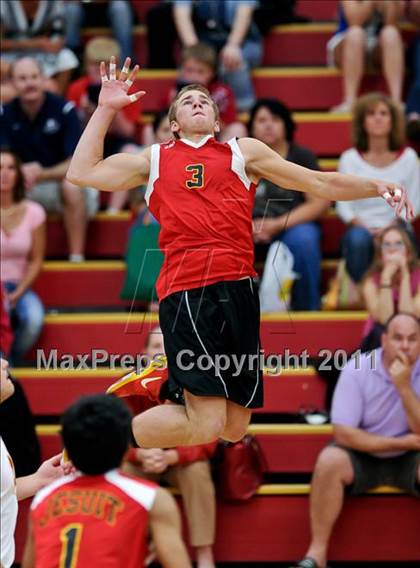 Thumbnail 1 in Rocklin vs. Jesuit (CIF SJS D1 Final) photogallery.