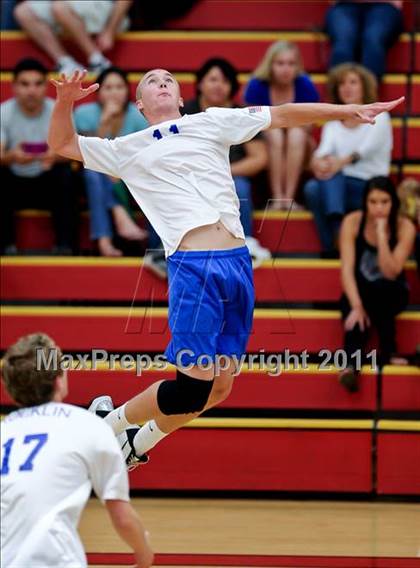 Thumbnail 2 in Rocklin vs. Jesuit (CIF SJS D1 Final) photogallery.